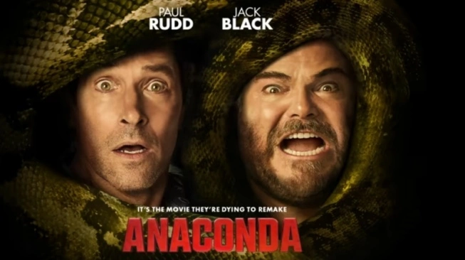 Film Anaconda Hadir Akhir Tahun 2025, Jack Black & Paul Rudd Jadi Pusat Perhatian